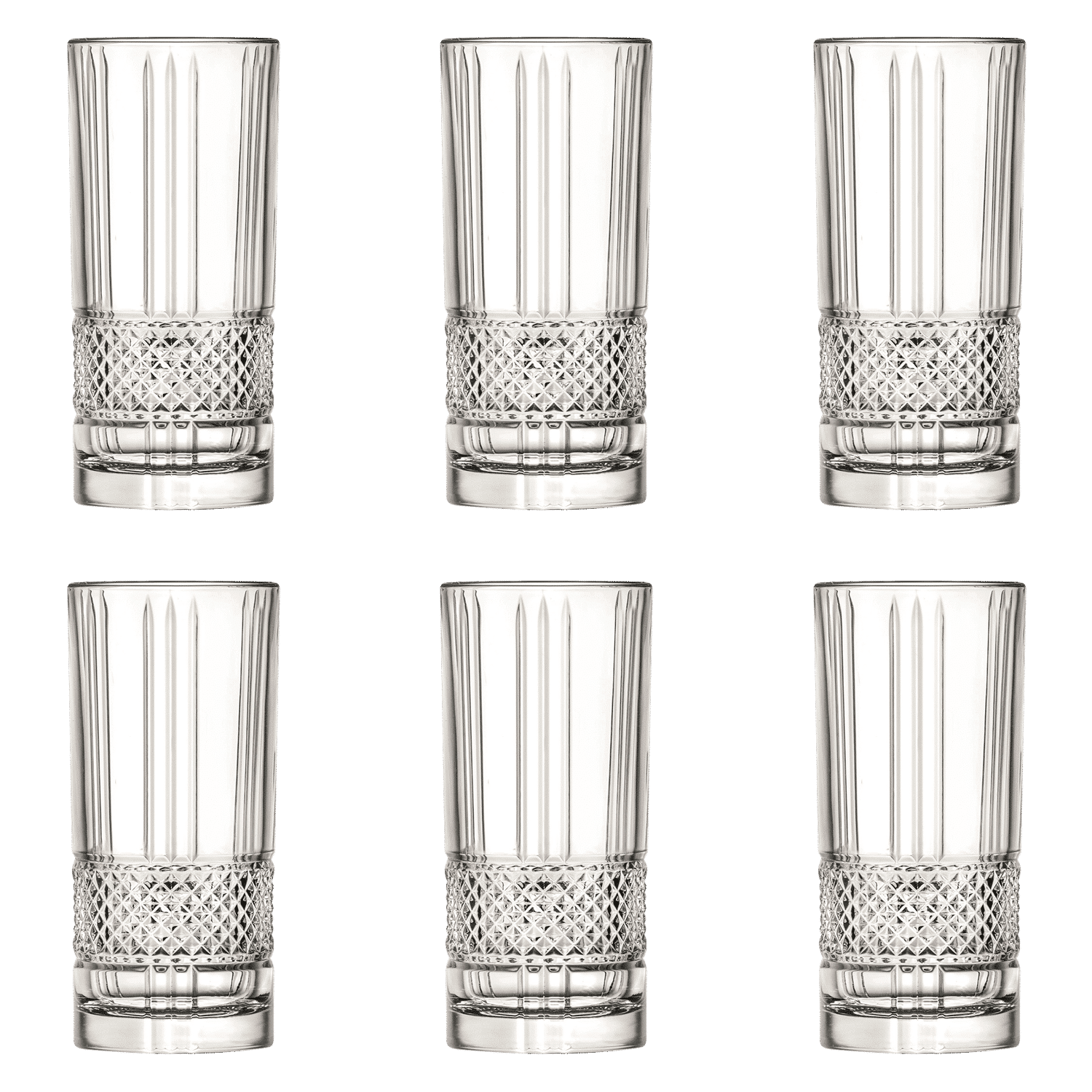 RCR Brillante Longdrinkglas 37 Cl - 6 Stuks - Glazen.nl