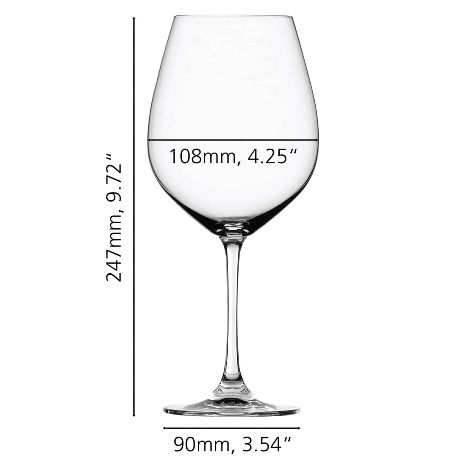 Spiegelau Salute Wijnglas 81 Cl - 12 Stuks - Glazen.nl