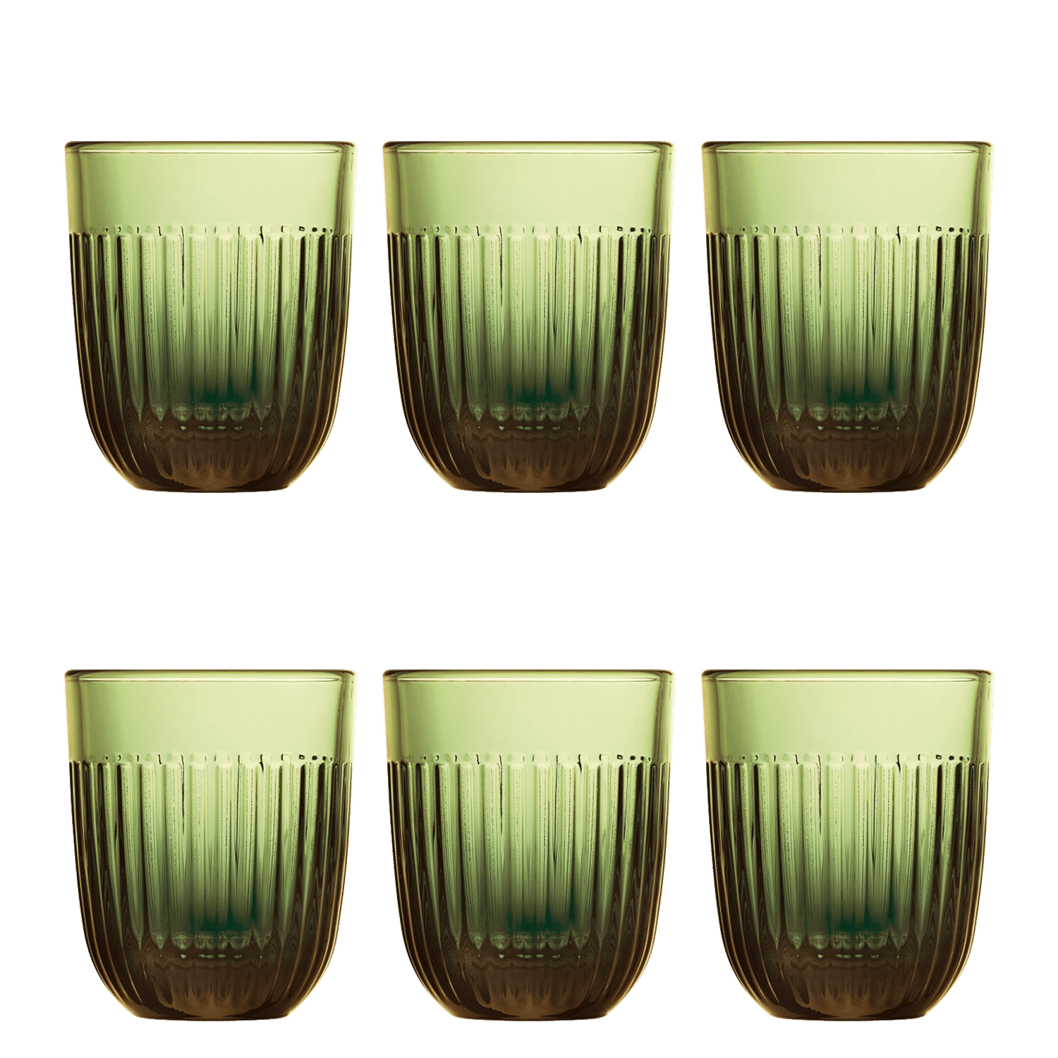 La Rochère Ouessant Tumbler 29 Cl Olijfgroen - 6 Stuks - Glazen.nl