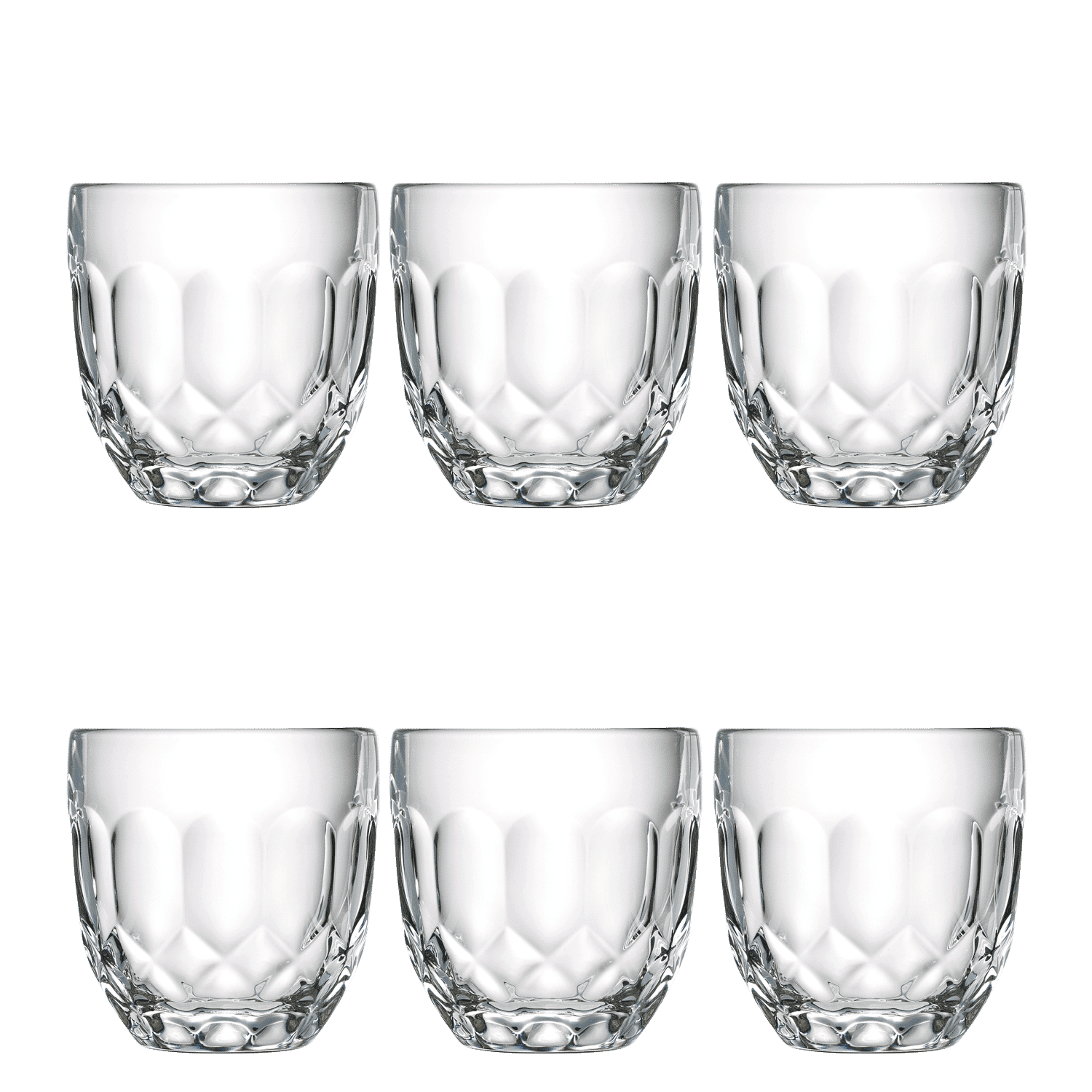 La Rochère Troquet Facettes Tumbler 23 Cl - 6 Stuks - Glazen.nl
