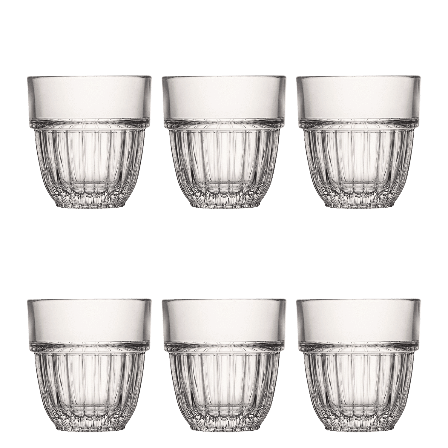 La Rochère Cédrat Tumbler 26,5 cl Stapelbaar - 6 Stuks - Glazen.nl