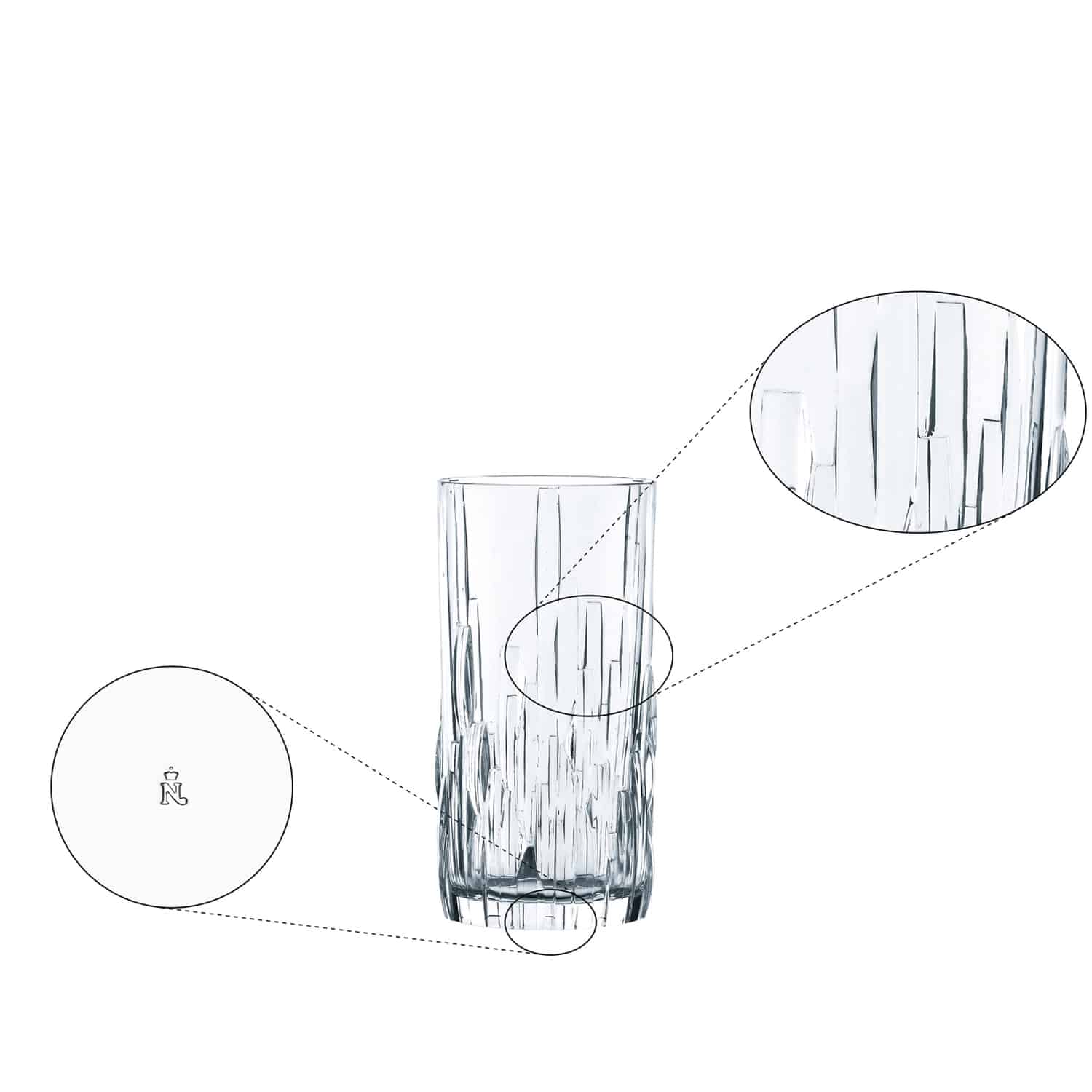 Nachtmann Shu Fa Longdrinkglas 36 Cl - 12 Stuks - Glazen.nl