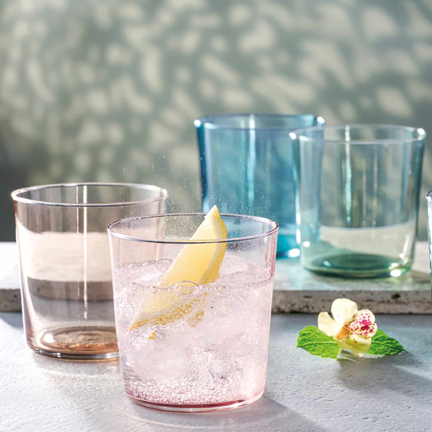 Onis Cidra Tumbler 37 Cl Grijs - 6 Stuks - Glazen.nl