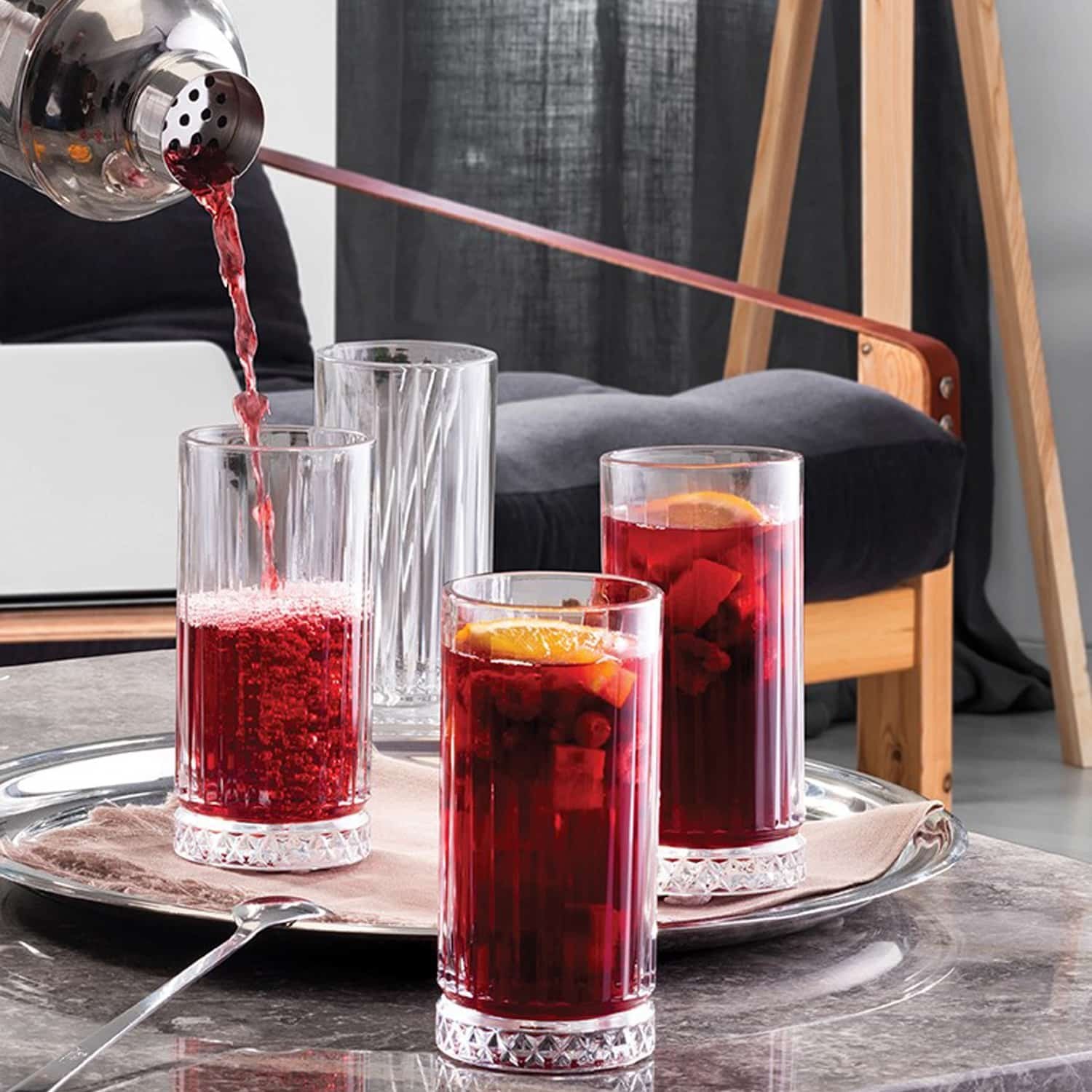 Pasabahce Elysia Longdrinkglas 44,5 Cl - 12 Stuks - Glazen.nl