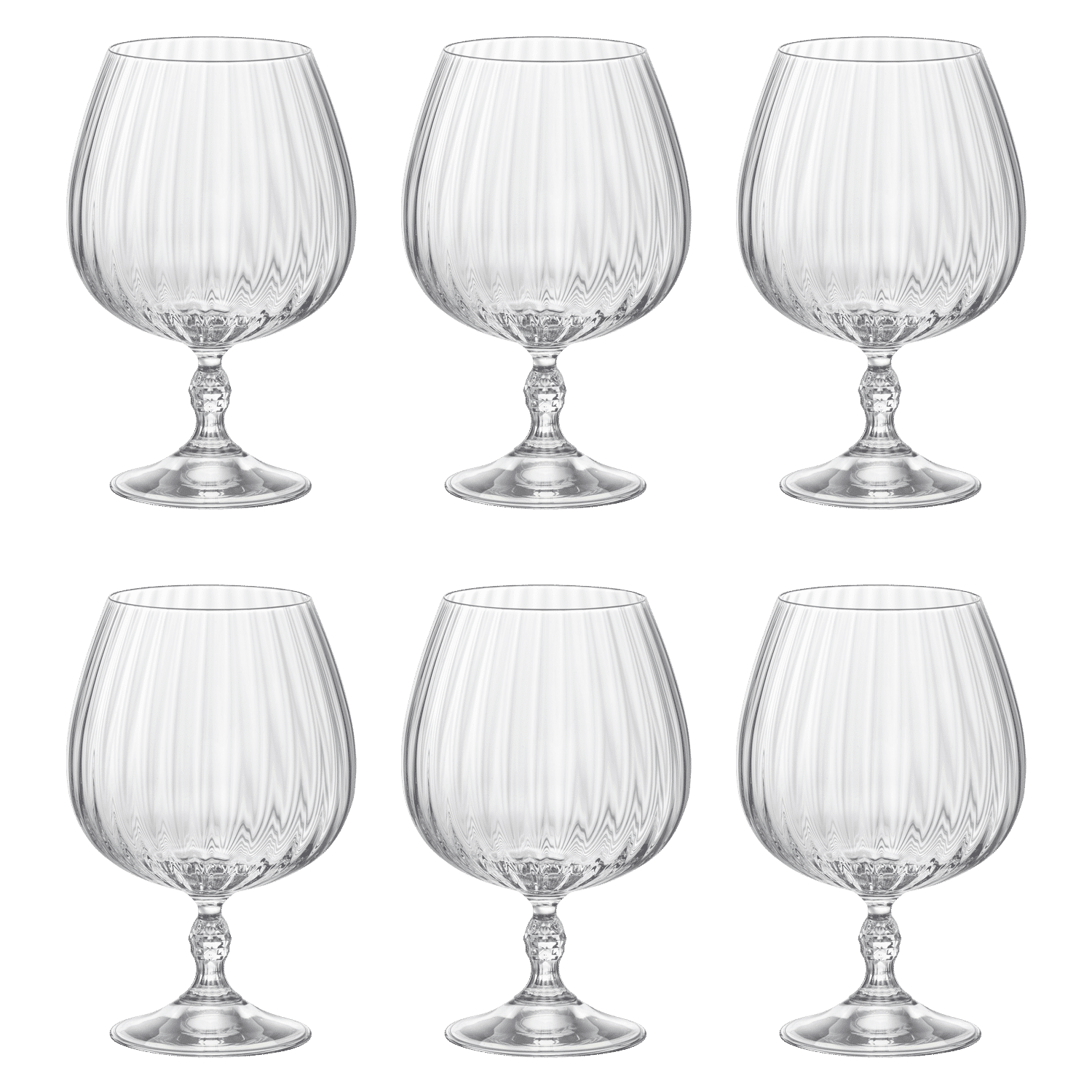 Bormioli Rocco America'20S Cognacglas 65 Cl - 6 Stuks - Glazen.nl