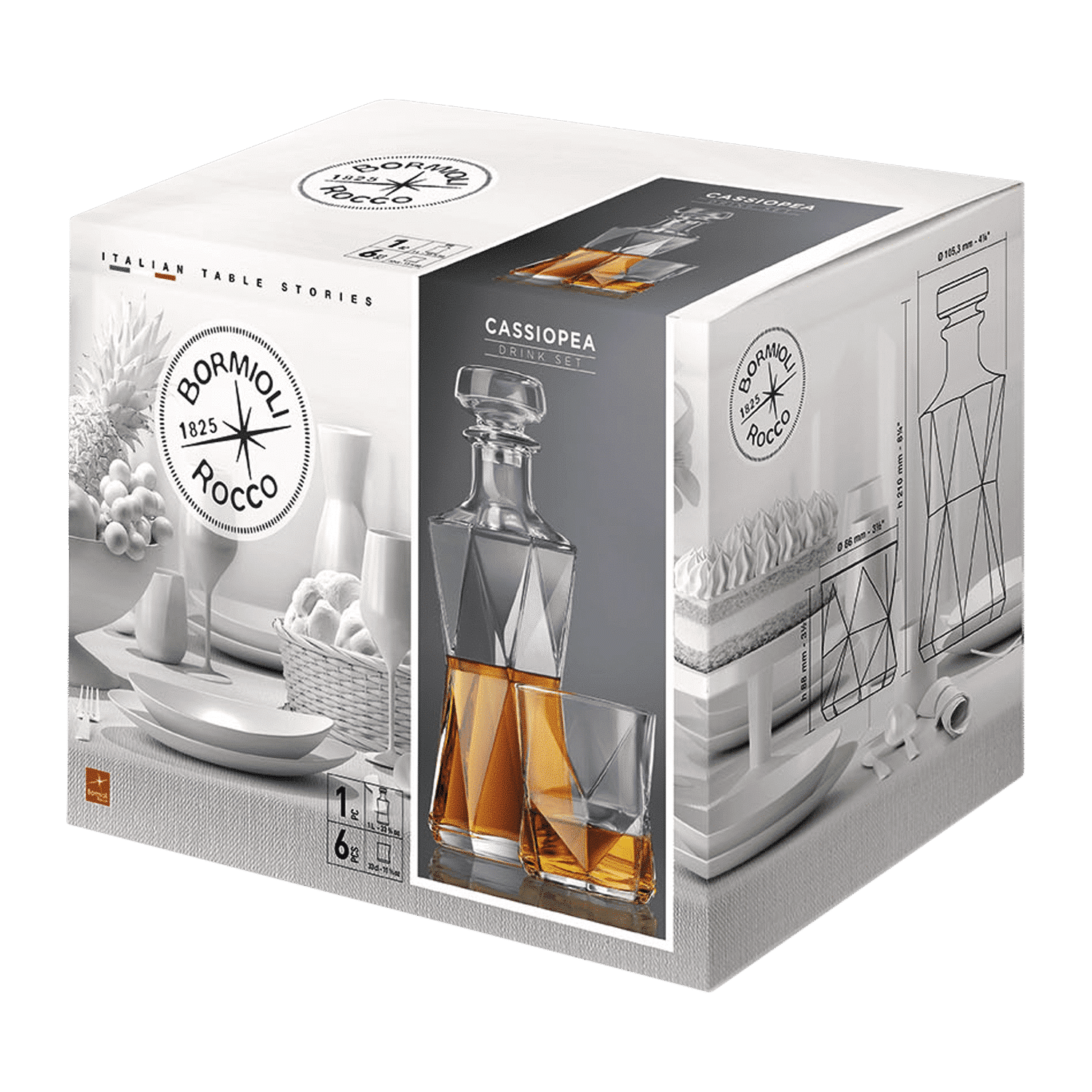 Bormioli Rocco Cassiopea Glazenset - Glazen.nl