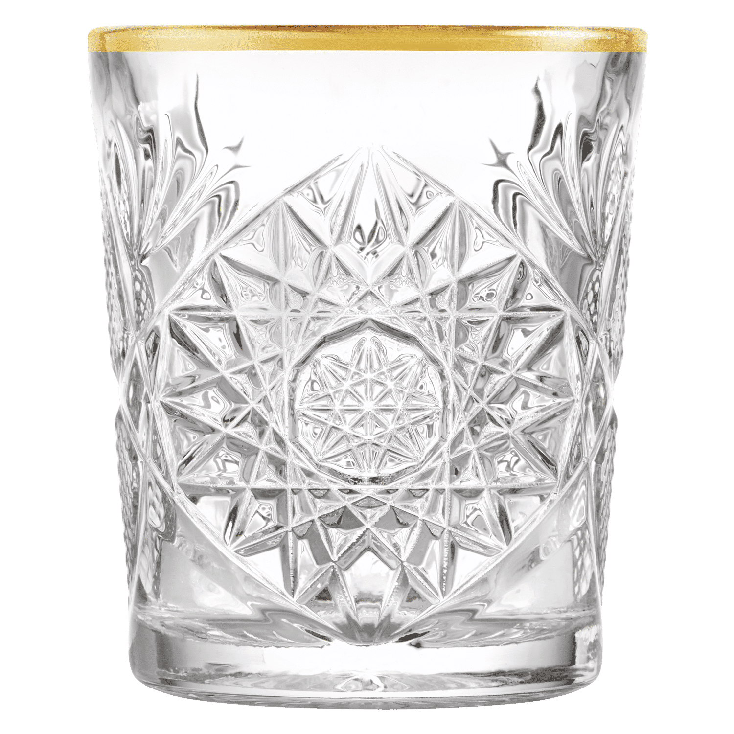 Onis Hobstar / Icon Tumbler 35 Cl Goud Rand - 6 Stuks - Glazen.nl