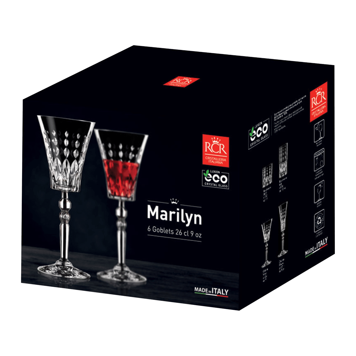 RCR Marilyn Wijnglas 26 Cl - 6 Stuks - Glazen.nl